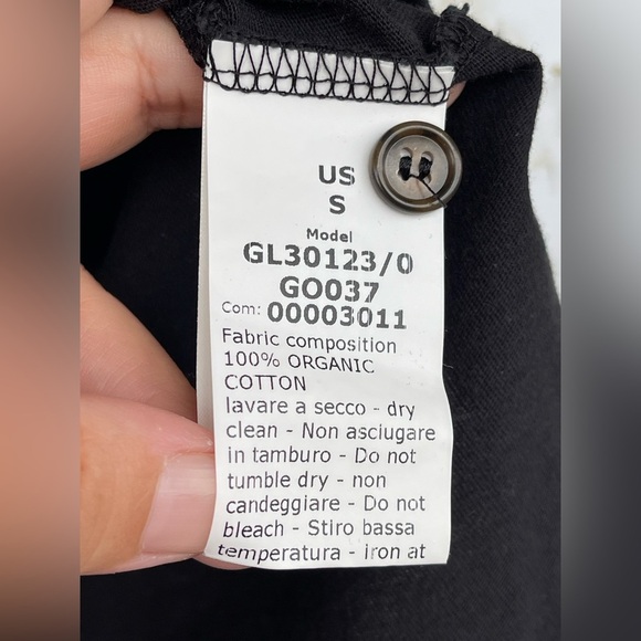 G. LABEL by Goop- Karmanos Organic
Cotton Puff Sleeve Henley Tee small - Picture 4 of 7